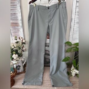 Under Armour EUC Men Match Play Gray Performance Light Weight 
Golf Pants 38x32